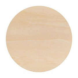 8 Inch Wooden Circles - Pack of 3 - Unfinished Round Wooden Cutouts by Woodpeckers