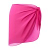 CARDYDONY Traje de baño playero de chifón para mujer, falda