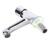 Public Ktchen Bathroom Chrome Plated Self Closing Water Saving Time