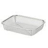 Pearl Metal Square Colander 265×210 mm Stainless Steel At Aqua