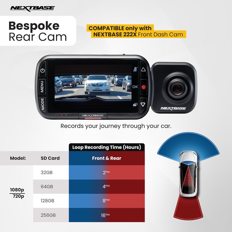 Nextbase 128GB U3 Micro SD Card - Includes Micro SD-to-SD