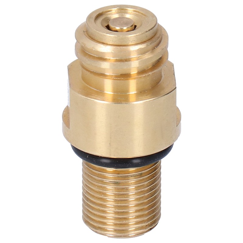 M18x1.5 Thread CO2 Tank Brass Pin Valve Adapter Replacement for