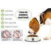 Podinor Stainless Steel Dog Bowls, Food and Water Non Slip