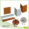 IRKA 1032-001 - Lawn Edging and Tape Corner Connector -