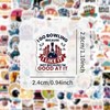 100PCS Bowling Stickers for Laptop,Luggage,Computer,Water Bottle,Skateboard,Suitcase,Cartoon Trendy Bowling Sports Waterproof