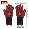 SSKHE BBQ Gloves, Prevent burns Heat Proof Gloves, Oven Mitts