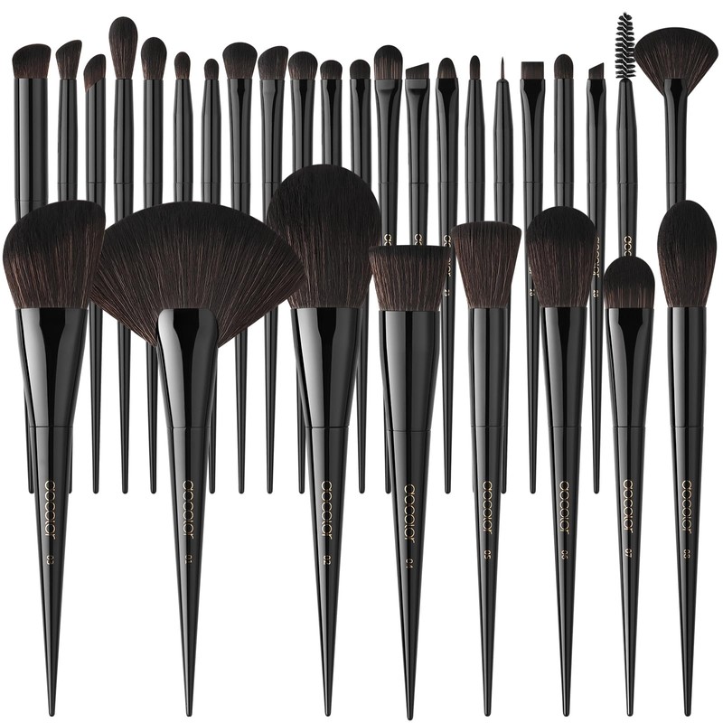 Docolor Makeup Brushes 30 Pieces Professional Makeup Brush Set Premium