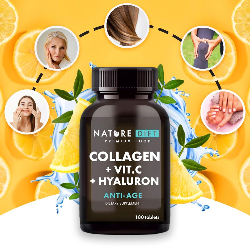 Nature Diet - Collagen with Hyaluronic Acid and Vitamin C,