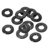 PATIKIL 12pcs M8 Rubber Flat Washers 8mm Inner Diameter 18mm