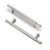 FURNIWARE Pack of 10 Cabinet Handles,128mm(5 Inch) Hole Center Cabinet