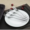 Yarebest 12 Pieces Dinner Table Forks Set, Stainless Steel Cutlery