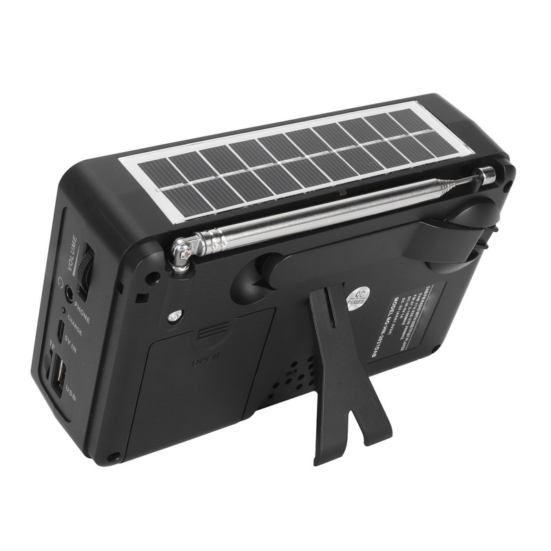 Solar Hand Crank Radio DAB FM Bluetooth 5.0 4 Ways