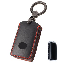 YONUFI Leather Key Fob Cover Remote Case Protector Compatible for CX-5 CX-50 CX-3 CX-30 CX-9 CX-90 CX-70 2020-2025