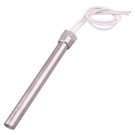 DERNORD Immersion Cartridge Heater 240V 1500W Hot Rod Heating Element Replacement 3/4 Inch Thread