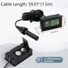 Mini Thermometer Hygrometer Embedded Digital LCD Temperature Humidity Meter with