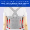 Malloraned Rib Brace for Women,Adjustable Rib Compression Wrap with Cross