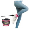 Gym Ankle Strap PINK SOLD SINGLE Cable Machine Attachment Enhance