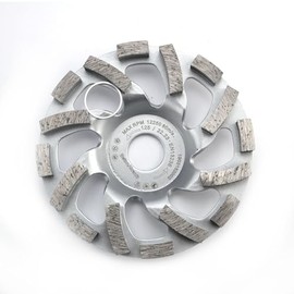 Diamond Grinding Disc Grinding Discs Diameter 180 mm and 22.23 mm Hole Cup Wheel with Cross Double Tooth