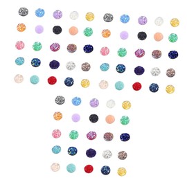 COHEALI 300pcs Round Resin Flat Back Rhinestones for Jewelry Making Mixed Craft Accessories for Earrings and Bracelets Smooth Iridescent Design