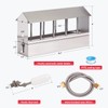 Automatic Chicken Waterer Stainless Steel Chicken Water Feeder Pigeon Water