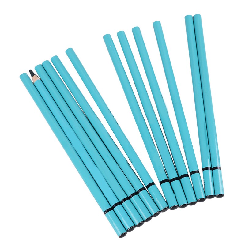 12pcs Charcoal Pencils Set Synthetic Wood Sketching Drawing Pencils for