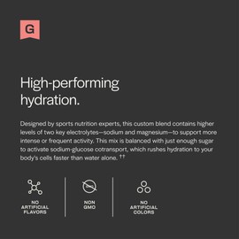 Gainful Gainful Hydration Powder Packets, Caffeine Free with Key Electrolytes Magnesium and Sodium, Energy Support, Low Sugar, Strawberry Lemonade, 21 Sticks