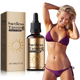 Unbranded Sunless Tanning Drops To Drink Drinkable Sunless Tanning Drops Oral Drink 60ml