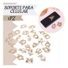 Universo en Linea Soporte Anillo Sujetador Celular Holder Diseños Letras