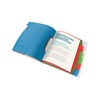 Esselte A4 Divider Book, Translucent, Integrated Index with 6 Compartments,