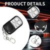 2 Pack Universal 433MHz Garage Door Remote Control Key Fob,
