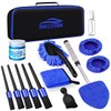 Windshield Cleaner Tool, 15Pcs Car Interior Detailing Kit, Car Cleaning