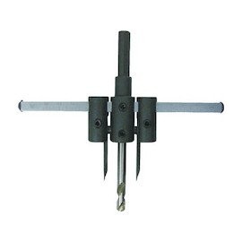 Ichinen Access RELIEF Woodworking Drill Circle Cutter for Carpentry Diameter 5.9 inches (150 mm) 26921 Flexible Cone