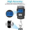 MEIYA Fish Scale 110lb/50kg Digital Fishing Scale with Backlit LCD,