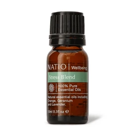 Natio Buy Natio Wellbeing Pure Essential Oil Blend Stress 10ml Online