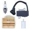 Mtanlo Ignition Coil Air Fuel Filter For Husqvarna 445 450