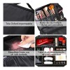 Estuche De Maquillaje Profesional Viaje Divisores Xl Negro Negro