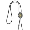 KECOL Mens Initial Letter Bolo Tie Western Cowboy Aalphabet A