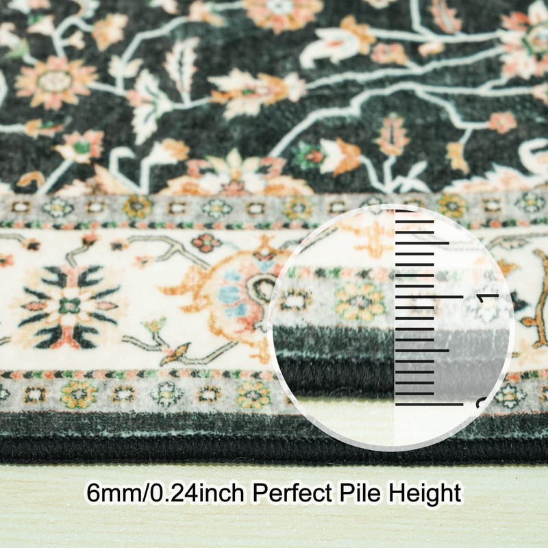 Washable Runner Rug 2x6 - Hallway Runner Rug Kitchen Rugs