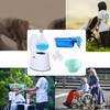 OULIGET Portable Universal Bedside Commode Liners Disposable for Seniors Disabled,Comode