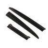 3PCS Car Universal Spoiler Thermal Stability Strong Grip Lightweight Rear