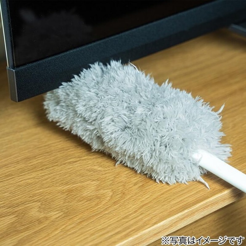 Nitori 8580978 Magnetic Handy Mop with Case, DG02 White