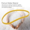 2 Pcs Band Saw Tire Yellow Anti Slip Noise Reduction