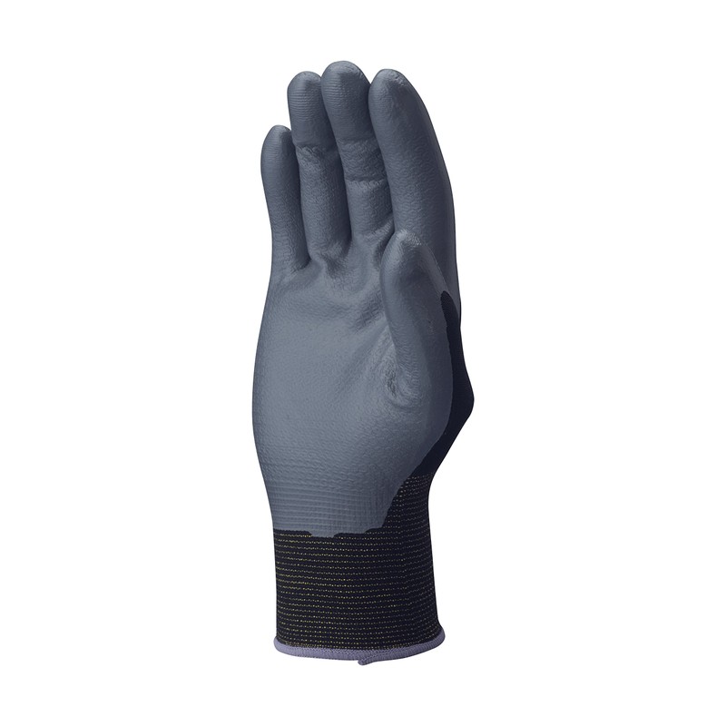 Showa Gloves No. 371 Grip Cluster Assembly Gloves, 1 Pair, blk