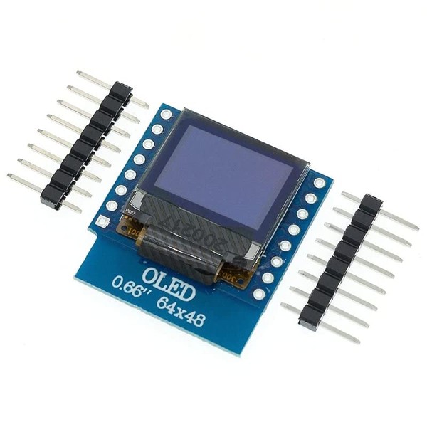 Robojax 64x48 OLED Display for WEMOS D1 Mini Arduino Compatible