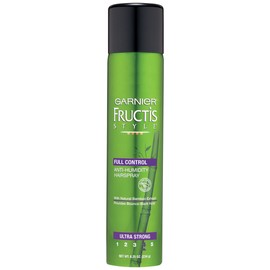 Garnier Fructis Style Full Control Anti-Humidity Hairspray, Ultra Strong Hold 8.25 oz (Pack of 6)