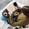TabCouchCaddy Lap Desk Pillow - Cushioned Lap Pillow for Reading,