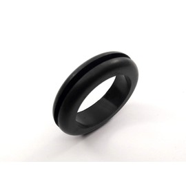 Rubber Grommet Fits 1 3/4" Hole in 1/8" Thick Panel SBR Rubber - Has 1 1/2" Center Hole (12)