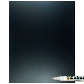 Cohas Eco Chalkboard Includes 1 Unframed Blackboard and Liquid Chalk Marker, 8 x 10 Inches Each, White Marker