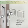 Protector de pared para tope de puerta, protector de pared