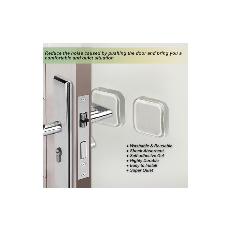 Protector de pared para tope de puerta, protector de pared